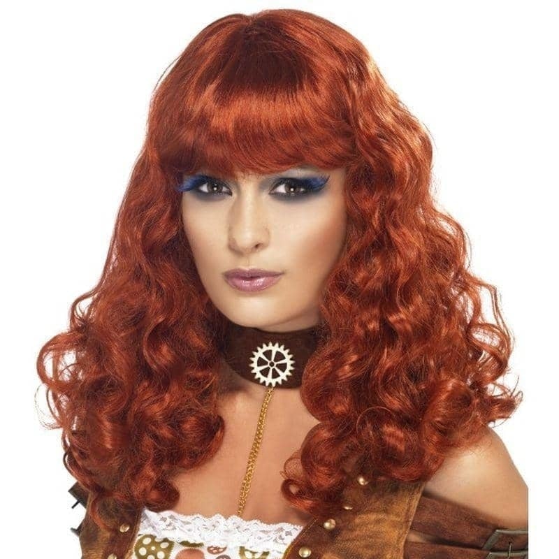 Steam Punk Female Wig Adult Auburn_1 sm-35755