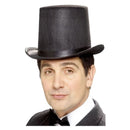 Stovepipe Topper Hat Adult Black_2 