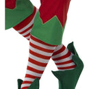 Striped Socks Long Adult Red Whte_1 sm-21420