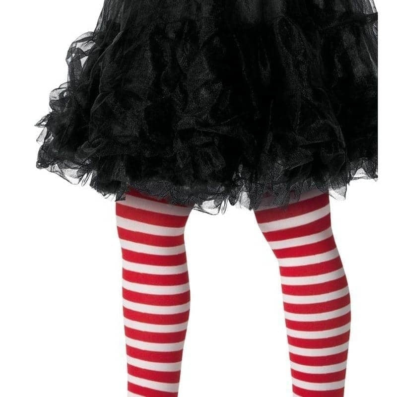 Striped Tights Childs Child Redandwhite_1 sm-48331