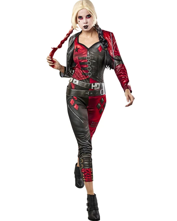 Harley Quinn DC Comics Suicide Squad 2 Adult Costume 3 MAD Fancy Dress