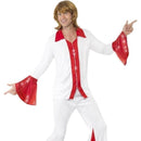 Super Trooper Male Costume Adult White Red_1 sm-33496M