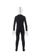 Supernatural Boy Costume Kids Slenderman Bodysuit Black