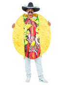 Taco Costume Adult Mexican Food Outfit Fiesta Dress up Tabard