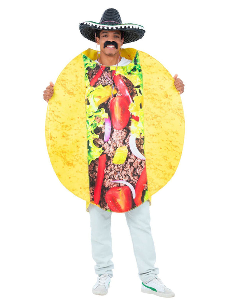 Taco Costume Adult Mexican Food Outfit Fiesta Dress up Tabard