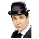 Tales Of Old England Derby Bowler Hat Adult Black Costume_2 