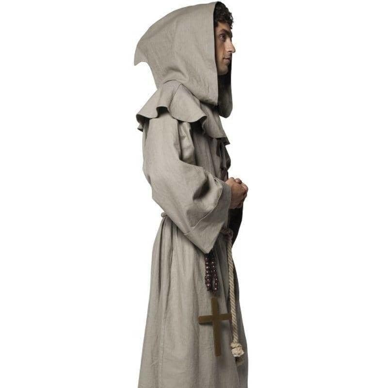 Tales Of Old England Friar Tuck Adult Grey Costume_3 