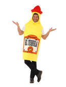 Tequila Bottle Costume Adult Yellow 4