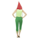 Toadstool Pixie Costume Adult Green Red_2 sm-47776M