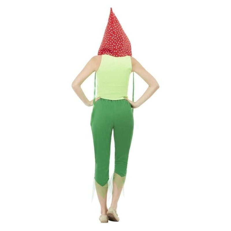 Toadstool Pixie Costume Adult Green Red_2 sm-47776M
