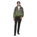 Top Gun Maverick Bomber Jacket Green_1 sm-52543L