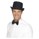 Top Hat Satin Look Adult Black_2 