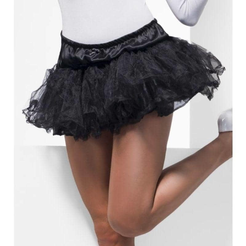 Tulle Petticoat Adult Black_1 sm-30335