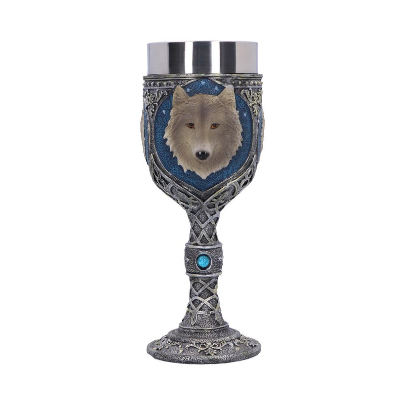 Lone Wolf Grey Animal Goblet 195cm
