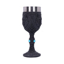 Night Wolf Black Gothic Animal Goblet 19.5cm 2