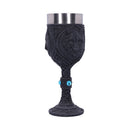 Night Wolf Black Gothic Animal Goblet 19.5cm 3