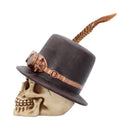 The Aristocrat Steampunk Alternative Skull Figurine 18.5cm 3