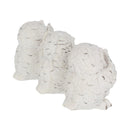 Three Wise Owls Resin Figurines 8cm 5