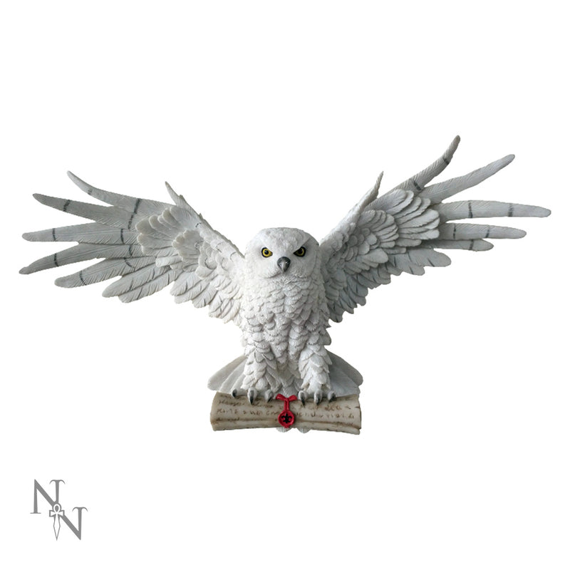 The Emissary Magical Owl Wallmounted Art Figurine 49cm
