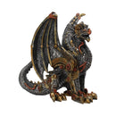 Mechanical Protector Steampunk Dragon Figurine 20cm