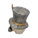 Count Archibald Steampunk Top Hat Skull 19.5cm 4