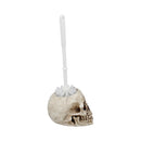 Brush with Death Skull Toilet Holder 16.4cm 6