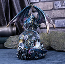 Azul Oracle Blue Dragon Fortune Seer Figurine 19cm 5