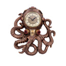 Octoclock Steampunk Octopus Squid Wall Clock 26cm