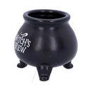 Small Black Witchs Brew Cauldron Pot Trinket Set of Four 7cm 2