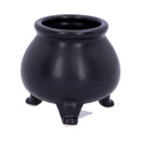 Small Black Witchs Brew Cauldron Pot Trinket Set of Four 7cm 3