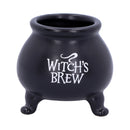 Small Black Witchs Brew Cauldron Pot Trinket Set of Four 4 7cm