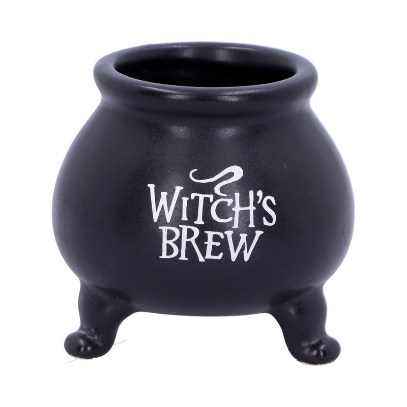 Small Black Witchs Brew Cauldron Pot Trinket Set of Four 4 7cm