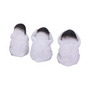See No Hear Speak Evil Emperor Penguin Chick Figurines Three Wise Penguins 8.7cm 4