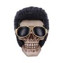 Uh Huh The King Elvis Skull Figurine 17cm 2