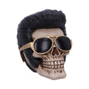 Uh Huh The King Elvis Skull Figurine 17cm