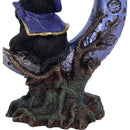 Sooky Witches Familiar Black Cat and Crescent Moon Figurine 11.5cm 6