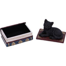 Salems Spells Witches Familiar Black Cat and Spellbook Box 11.7cm 6