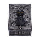 Familiar Spell Black Cat Sigil Trinket Box 13.7cm
