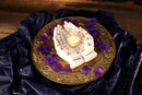 Palmists Guide White Chiromancy Hands Candle Holder 22.3cm 8