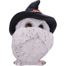 Three Wise Feathered Familiars Owl Figures 9cm 6