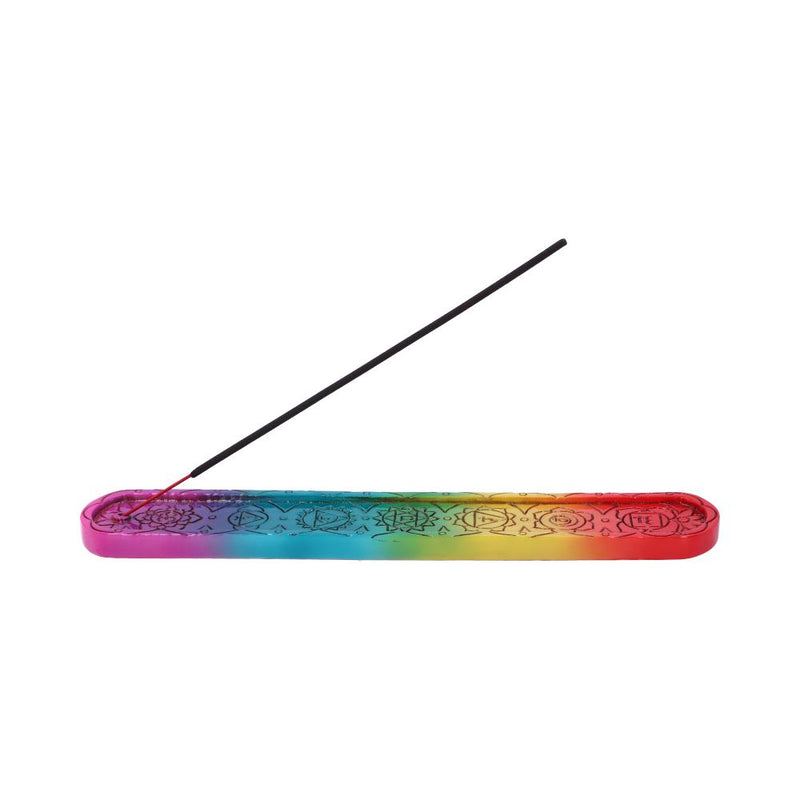 Rainbow Chakra Incense Burner 12cm Set of 4