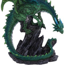 Clifftop Keeper Green Dragon Figurine 21cm 5