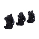 Three Wise Vampuss Figurines 9cm 2