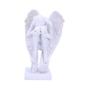 Angels Contemplation White Angel Figurine 28cm