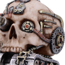 Techno Tank Steampunk Skull 16cm 6