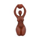 Spiral Goddess Tribute Backflow Incense Burner 18cm