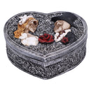Last Vow Box Skeleton Heart 13.5cm