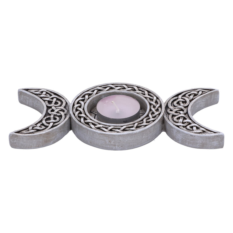 Triple Moon Spiritual Tea Light Holder 17.5cm