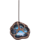 Tracks of the Wild Paw Print Incense Burner 15.5cm 5