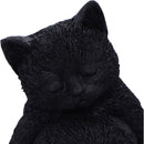 Daydream Sleeping Black Cat Figurine 13cm 5
